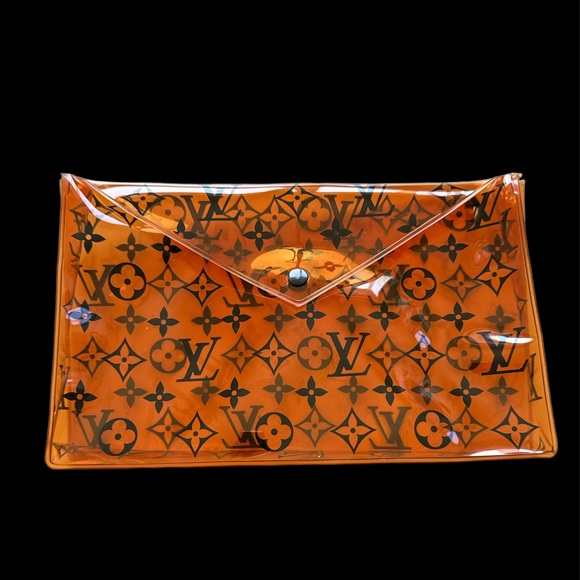 COPY - LUIS VUITTON MONOGRAM CLEAR POUCH - Picture 3 of 7